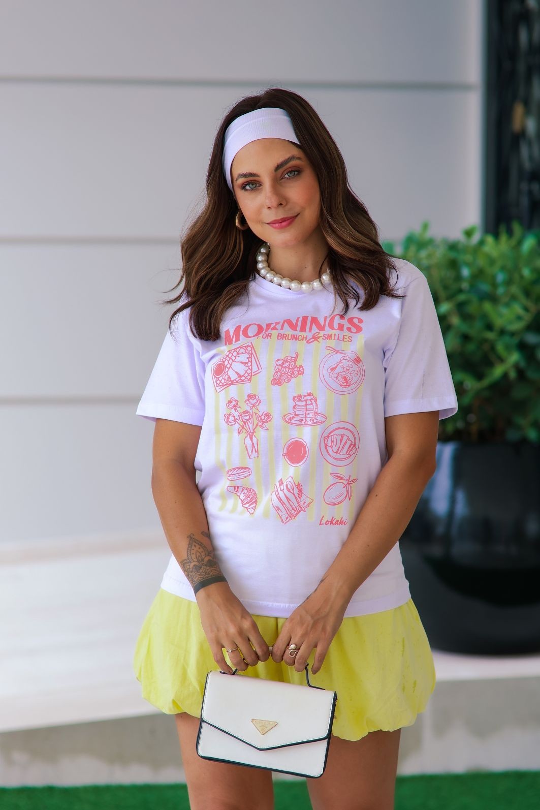 T-SHIRT MORNINGS - BRANCO T-SHIRT MORNINGS - BRANCO