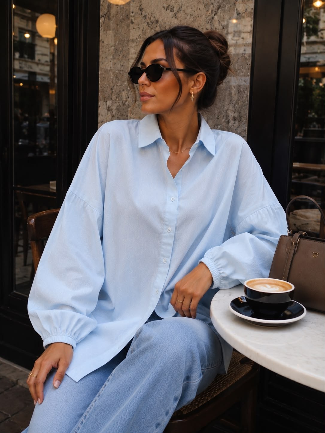 CAMISA OVERSIZED DENIM