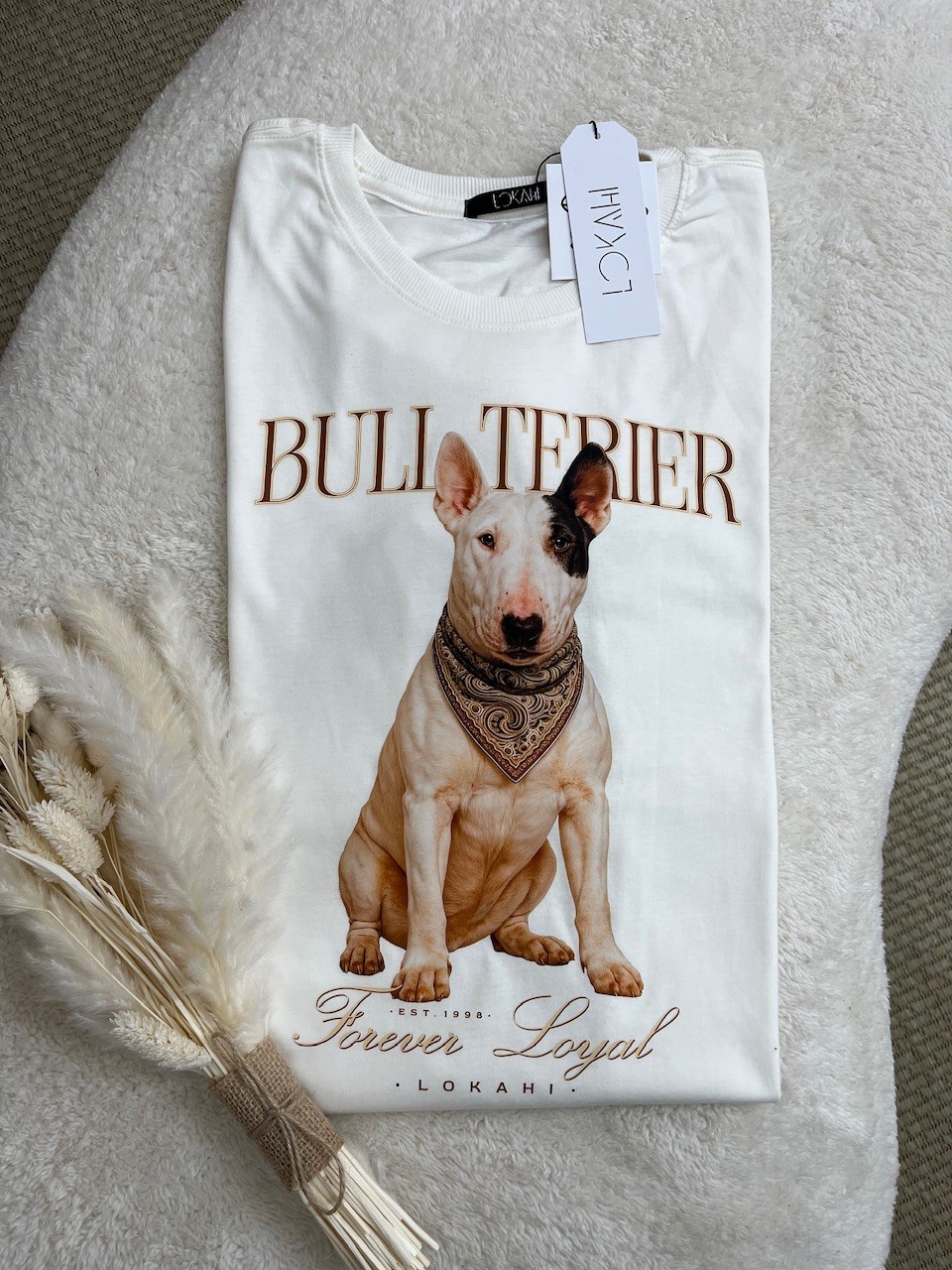 T-SHIRT BULL TERRIER - OFF WHITE T-SHIRT BULL TERRIER - OFF WHITE