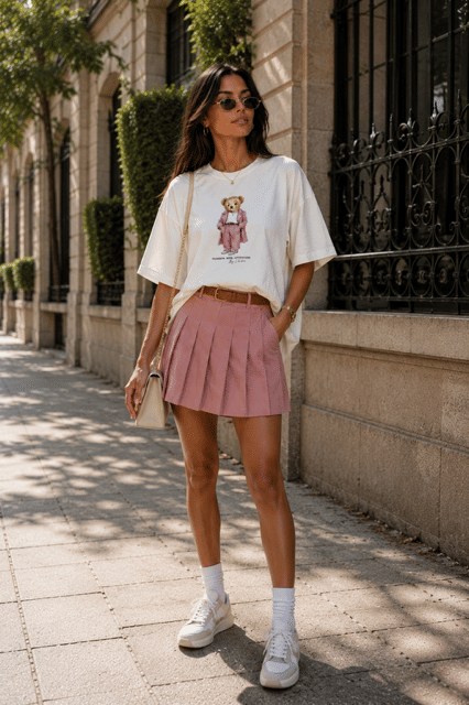 T-SHIRT OVERSIZED FASHION - OFF WHITE T-SHIRT OVERSIZED FASHION - OFF WHITE