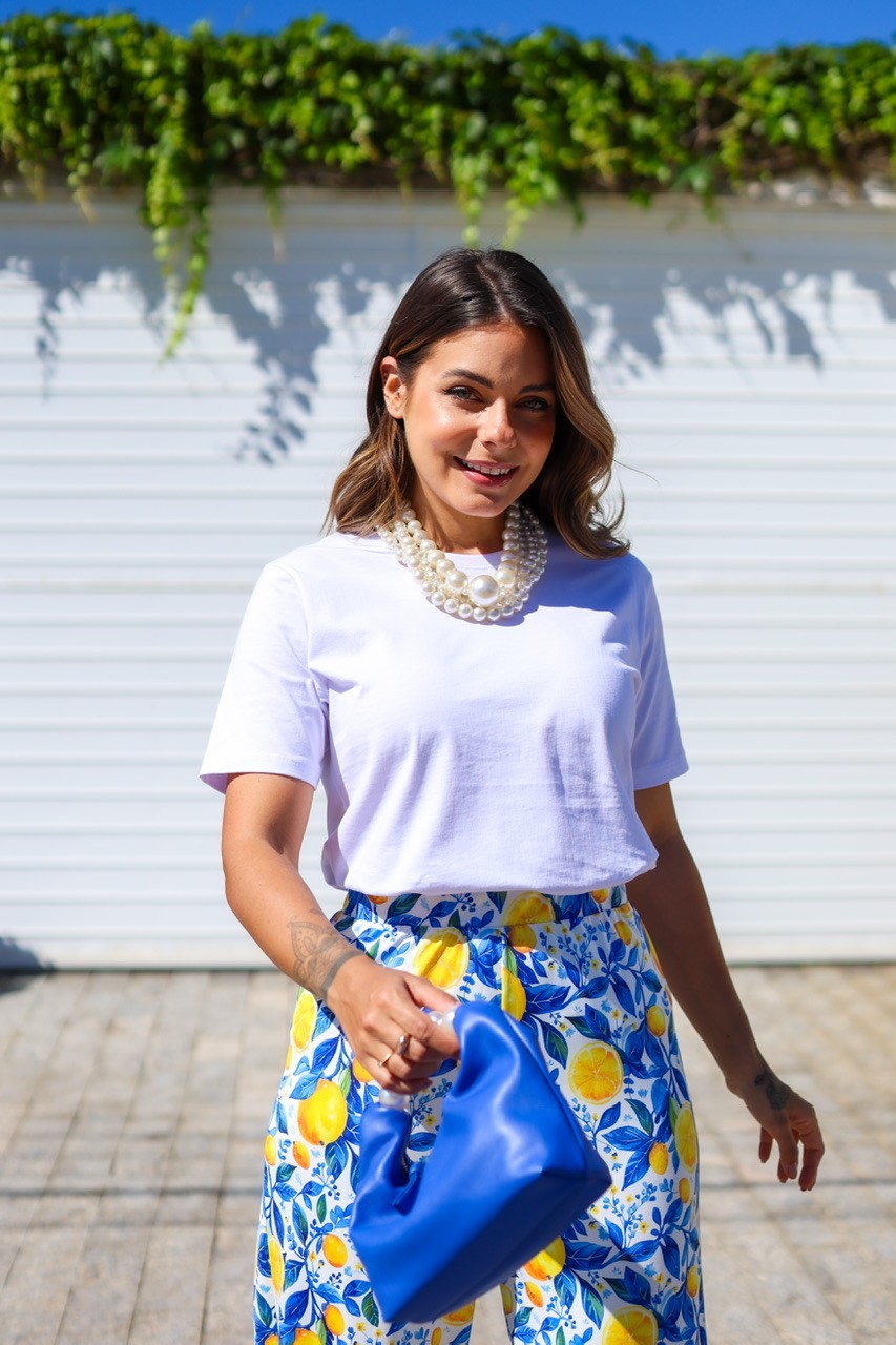 CALÇA WIDE LEG - LEMONS CALÇA WIDE LEG - LEMONS