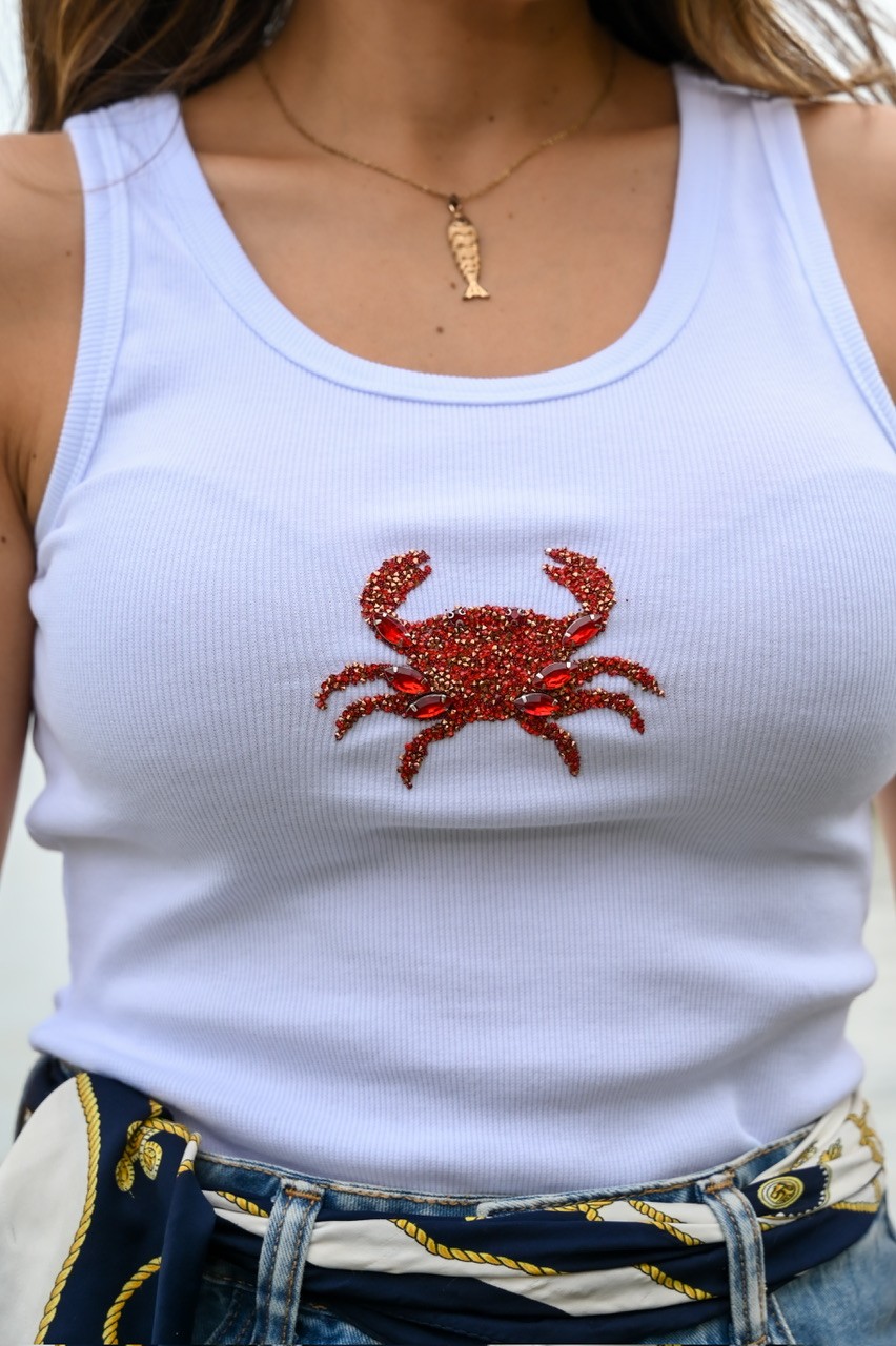 REGATA CRAB SHINE - BRANCO REGATA CRAB SHINE - BRANCO