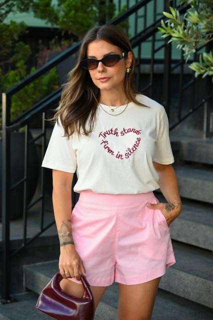 T-SHIRT SILENCE - OFF WHITE T-SHIRT SILENCE - OFF WHITE