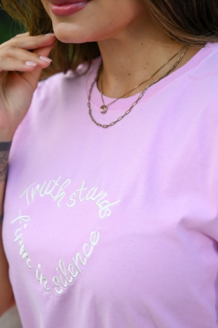T-SHIRT ESTONADA SILENCE - ROSA FLAMINGO T-SHIRT ESTONADA SILENCE - ROSA FLAMINGO