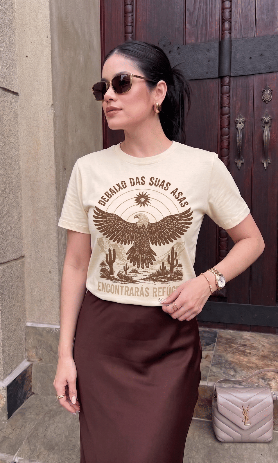 T-SHIRT REFÚGIO - MARFIM T-SHIRT REFÚGIO - MARFIM