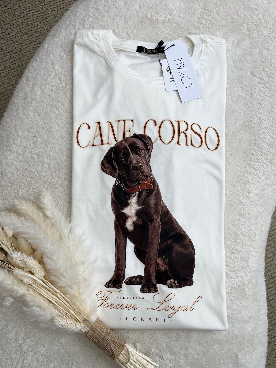 T-SHIRT CANE CORSO - OFF WHITE T-SHIRT CANE CORSO - OFF WHITE