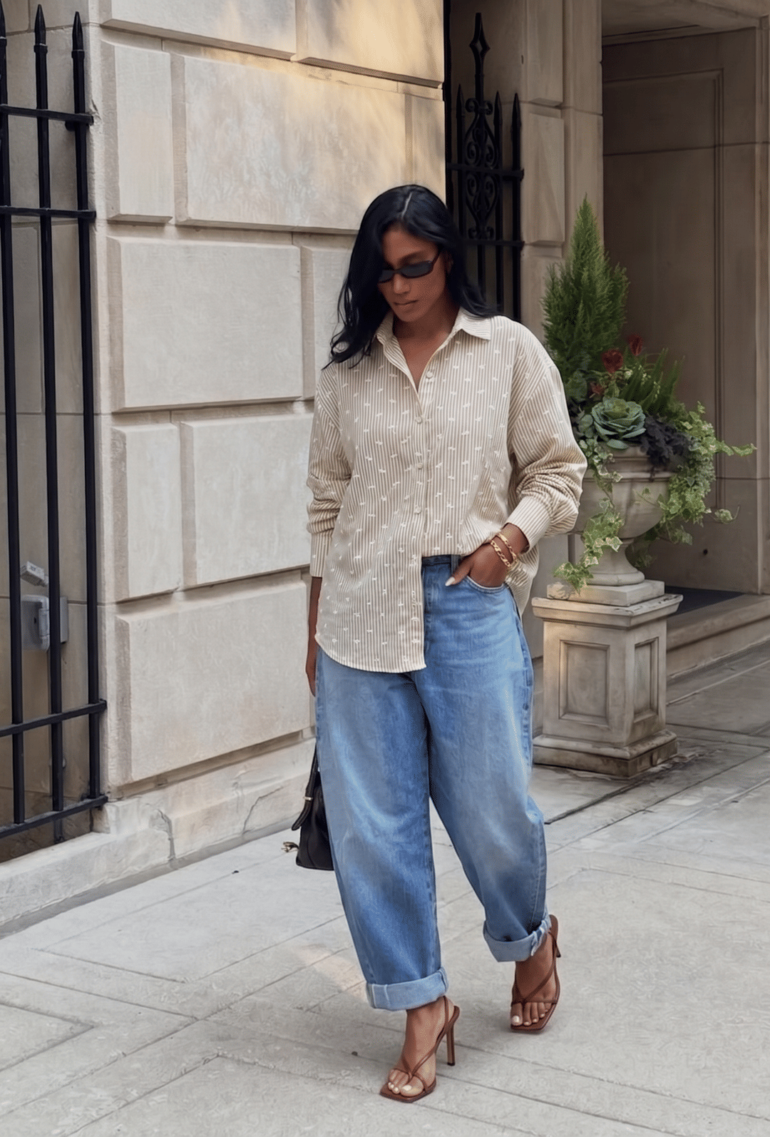 CAMISA OVERSIZED LAÇO - LEBLON AVEIA