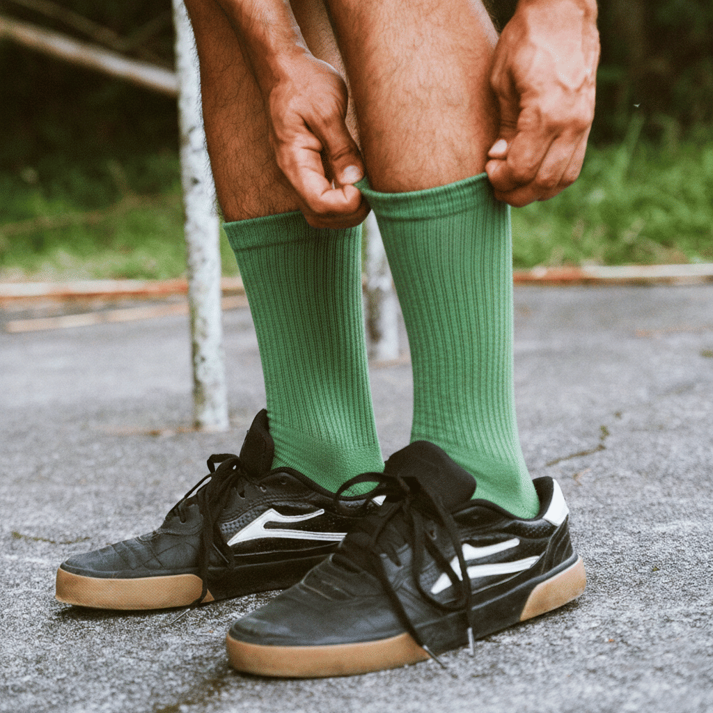 Meia Esportiva Norden Básica Verde Claro Meia Esportiva Norden Básica Verde Claro