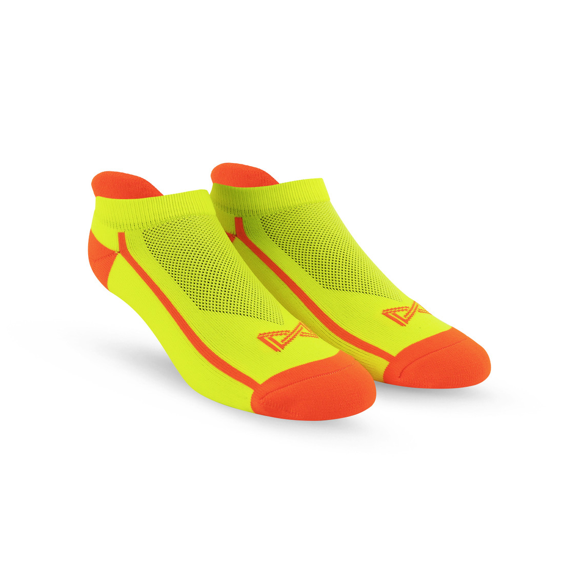 Meia Performance Soquete com Puxador - Amarelo