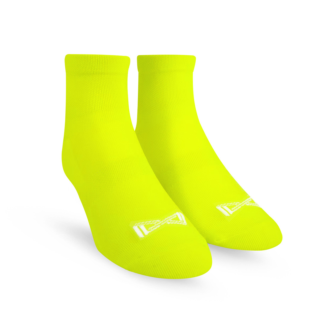 Meia Performance Norden Cano Curto Amarelo Meia Performance Norden Cano Curto Amarelo