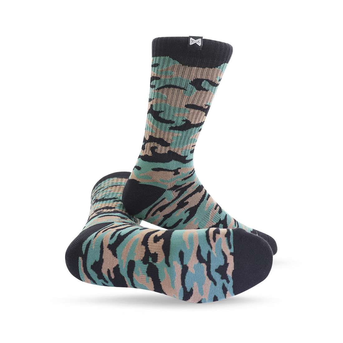 Meia Esportiva Norden Camo Verde Meia Esportiva Norden Camo Verde