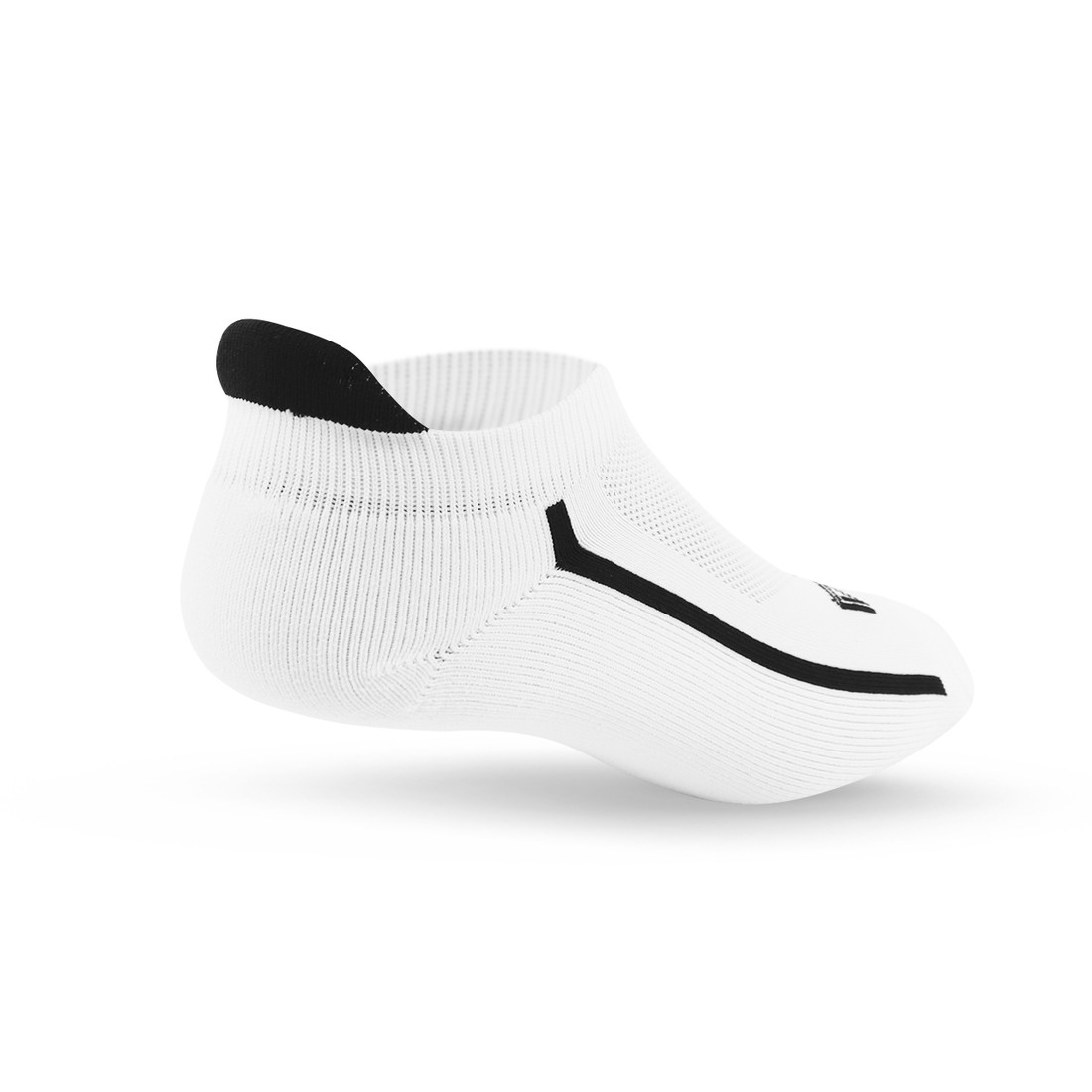 Meia Performance Soquete com Puxador - Branco