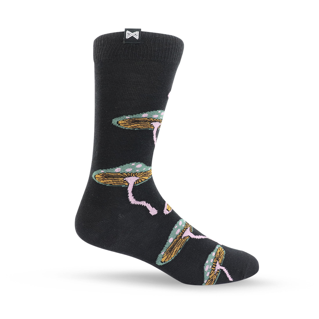 Meia Casual Norden Cogumelos