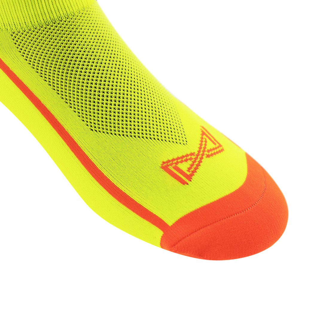 Meia Performance Soquete com Puxador - Amarelo