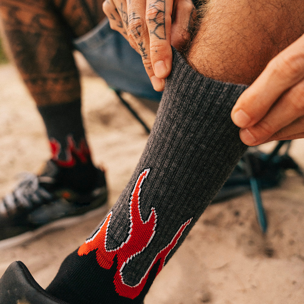 Meia Esportiva Norden Flames 44/48