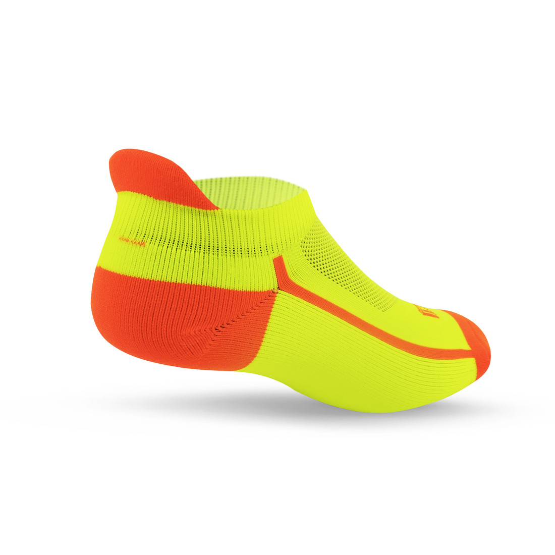 Meia Performance Soquete com Puxador - Amarelo