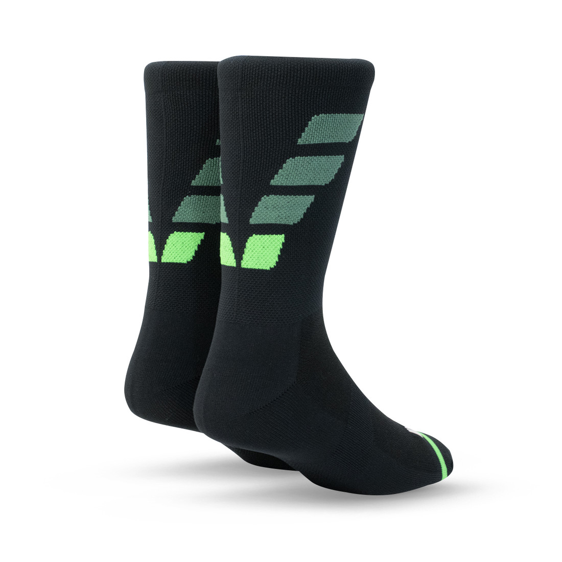 Meia Performance Norden Preto e Verde Meia Performance Norden Preto e Verde