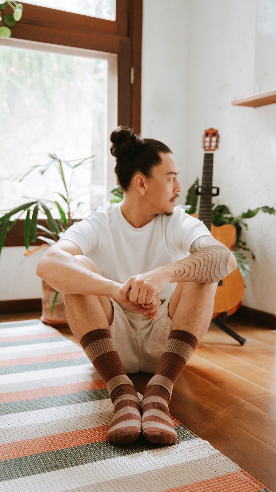 Meia Esportiva Norden Leon Marrom Meia Esportiva Norden Leon Marrom