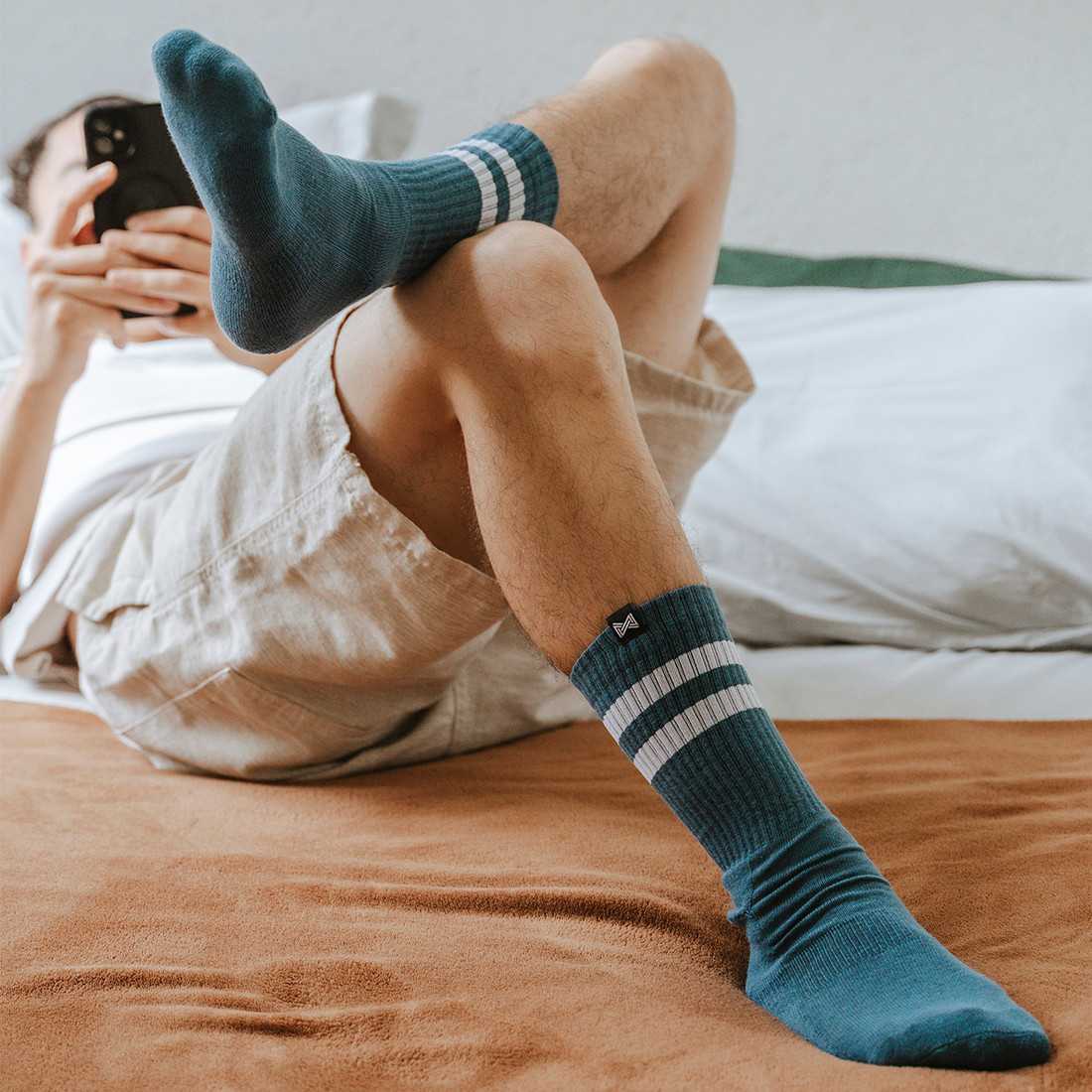 Meia Esportiva Norden Old Style Petróleo Meia Esportiva Norden Old Style Petróleo