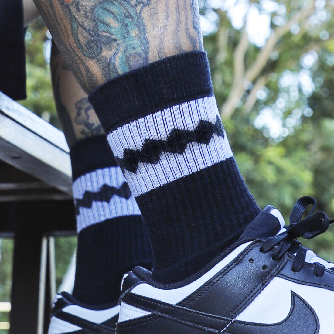 Meia Esportiva Norden Strike Preto