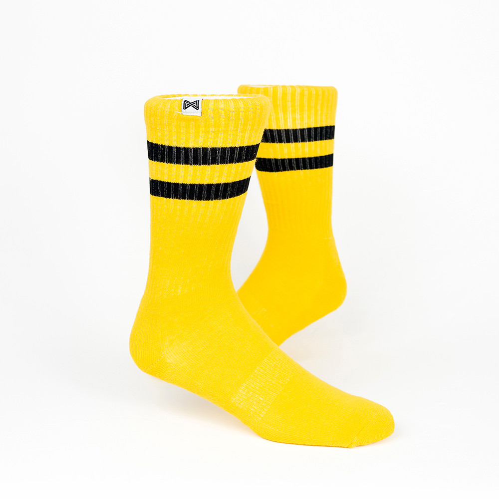 Meia Esportiva Norden Old Style Amarelo