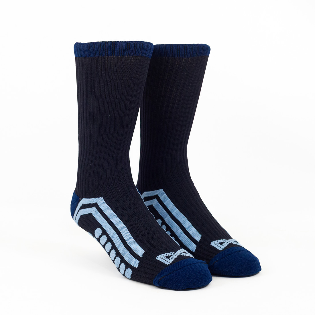 Meia Performance Pro Norden em Emana Preto e Azul - TAM: 38/42