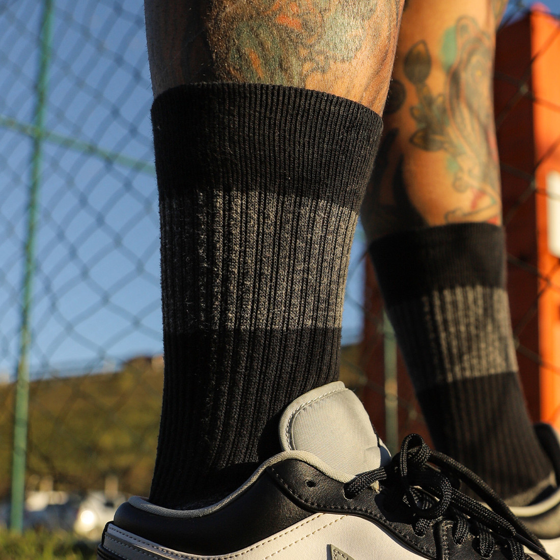 Meia Esportiva Norden Leon Preto 44/48