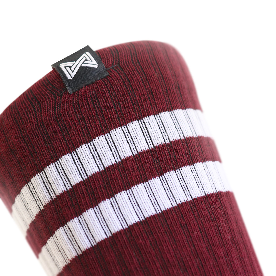 Meia Esportiva Norden Old Style Bordô e Branco