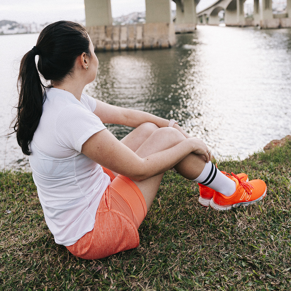 Meia Performance Norden Old Style Branco e Preto Meia Performance Norden Old Style Branco e Preto