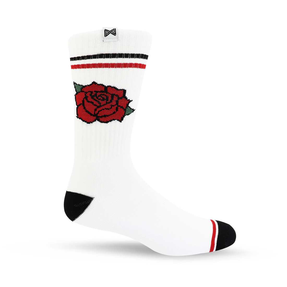 Meia Esportiva Norden Rosa Branco Meia Esportiva Norden Rosa Branco