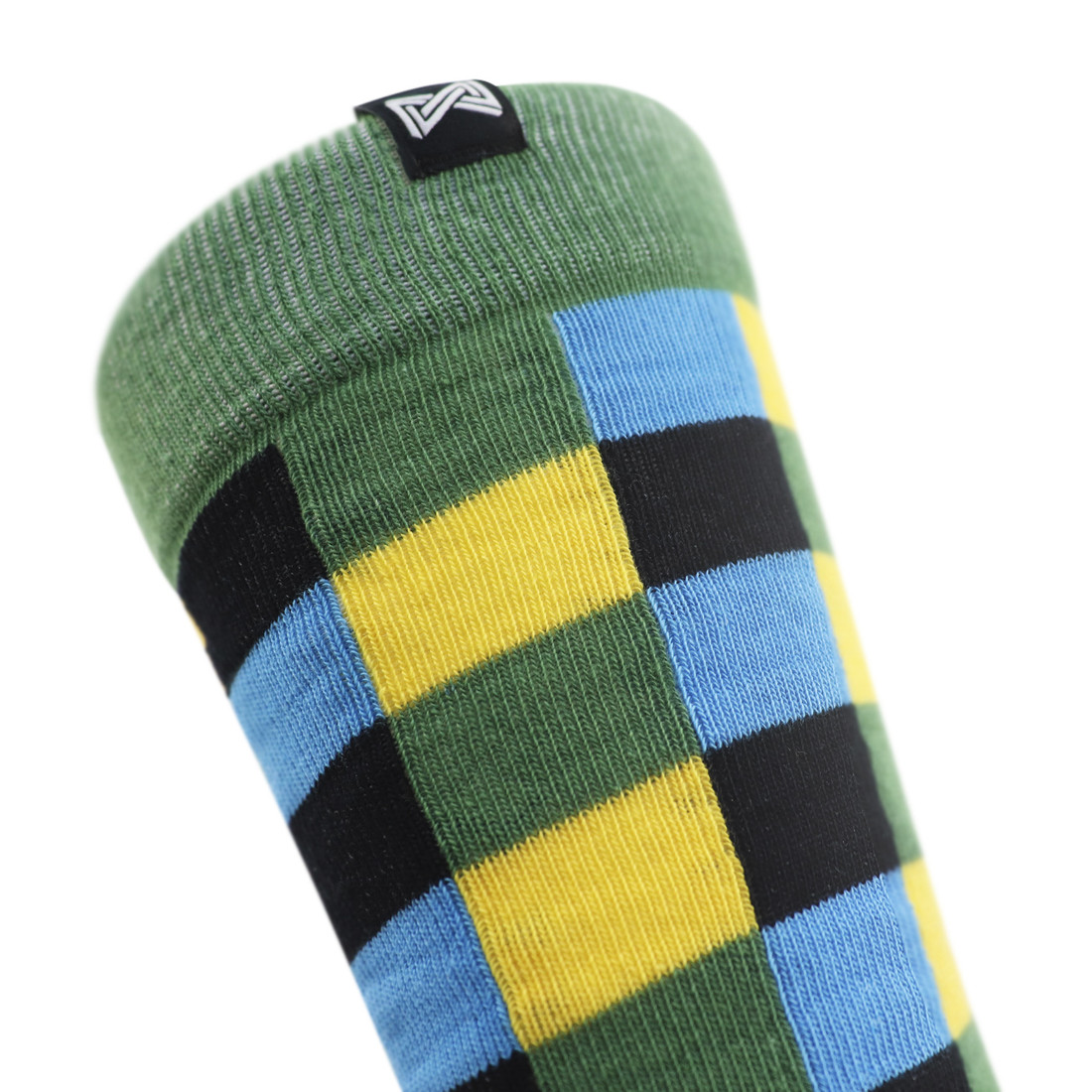 Meia Casual Norden Quadri Verde