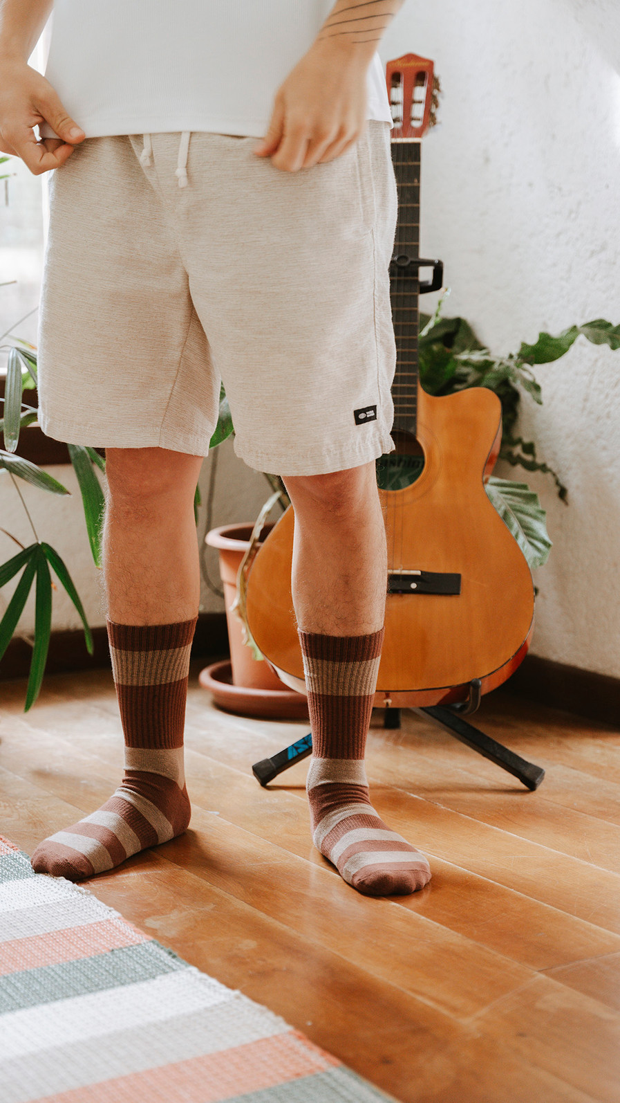 Meia Esportiva Norden Leon Marrom Meia Esportiva Norden Leon Marrom