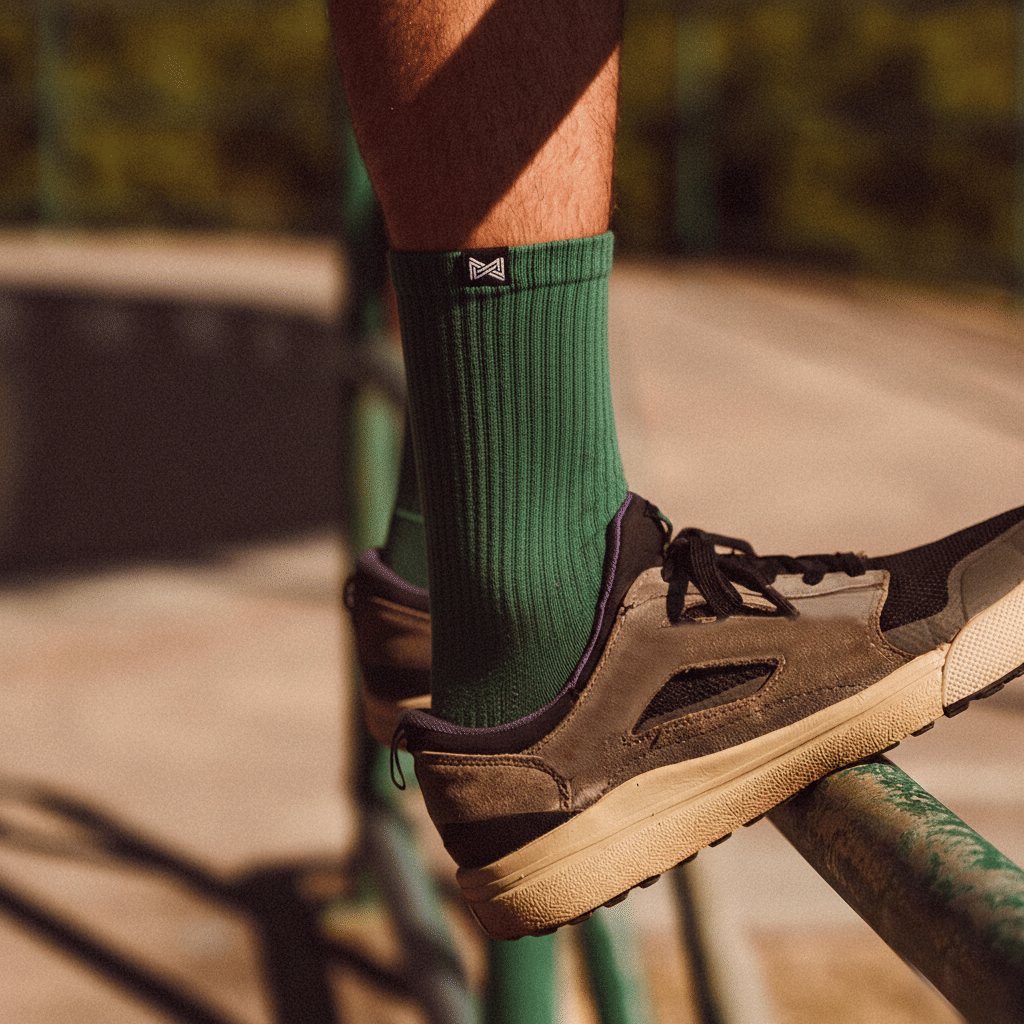 Meia Esportiva Norden Básica Verde Militar