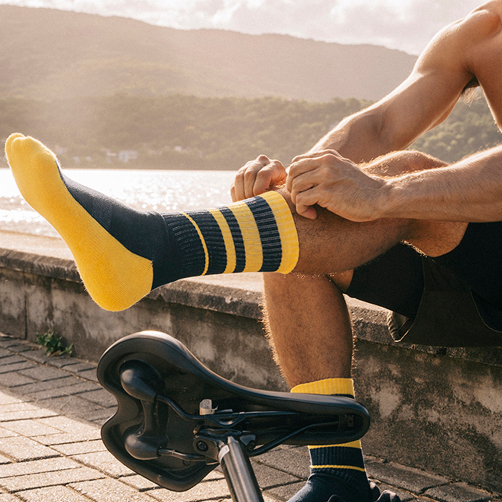 Meia Esportiva Norden Colorado Amarelo 44/48