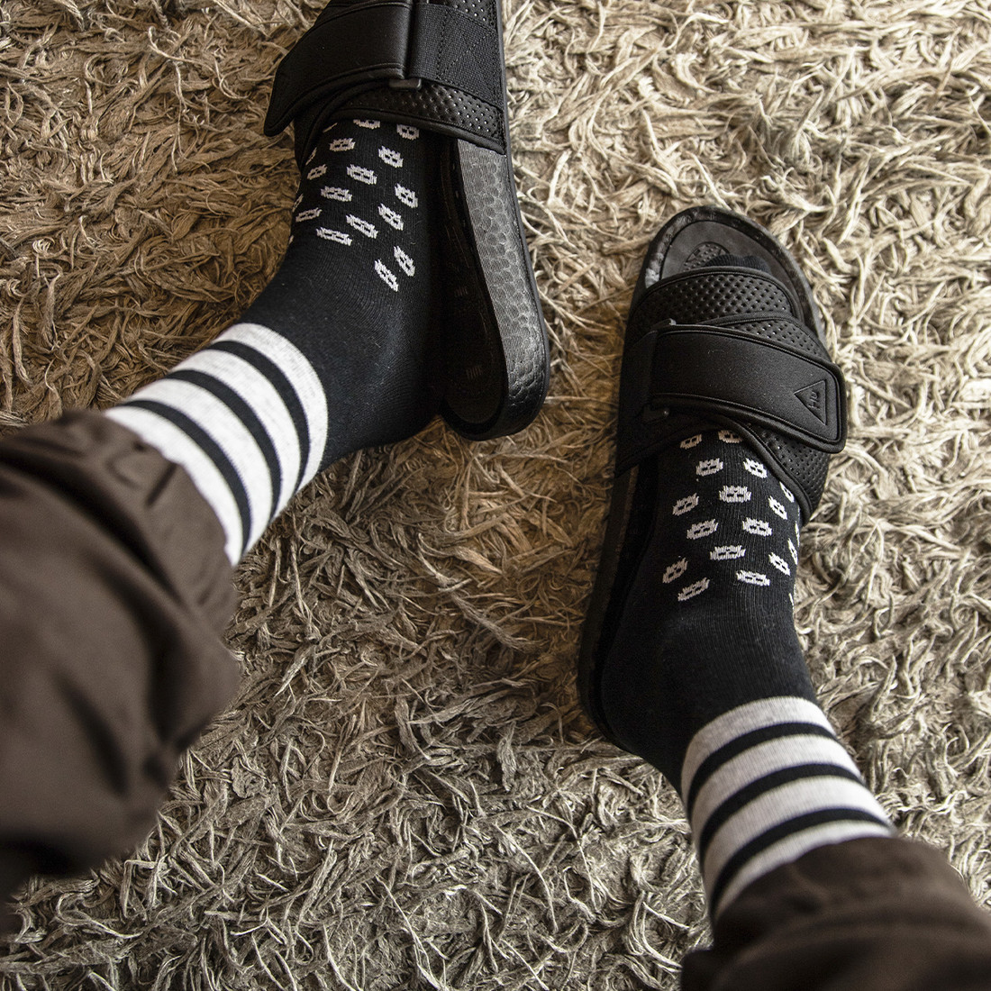 Meia Casual Norden Cromo