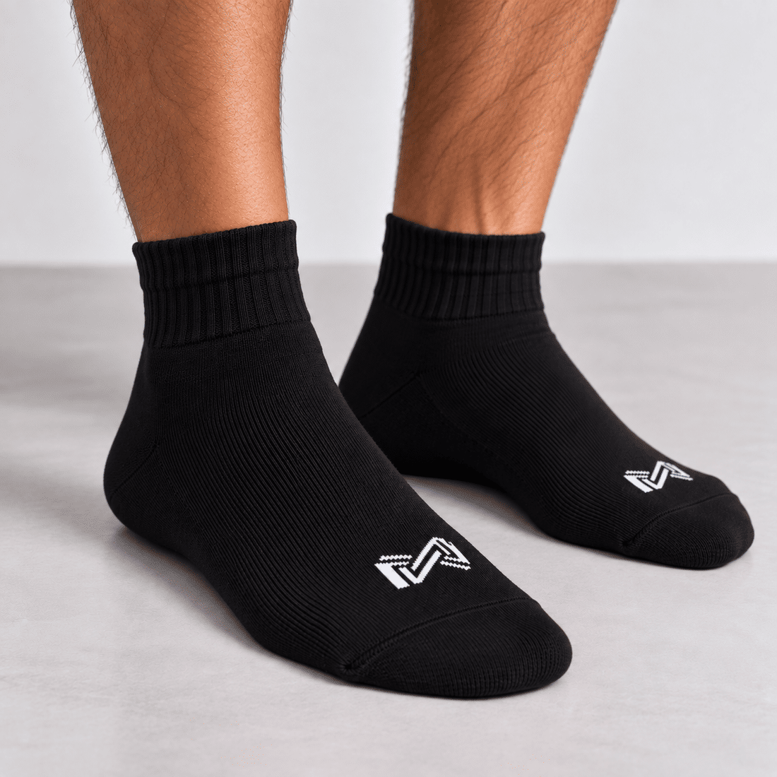 Meia Cano Curto Norden Preto