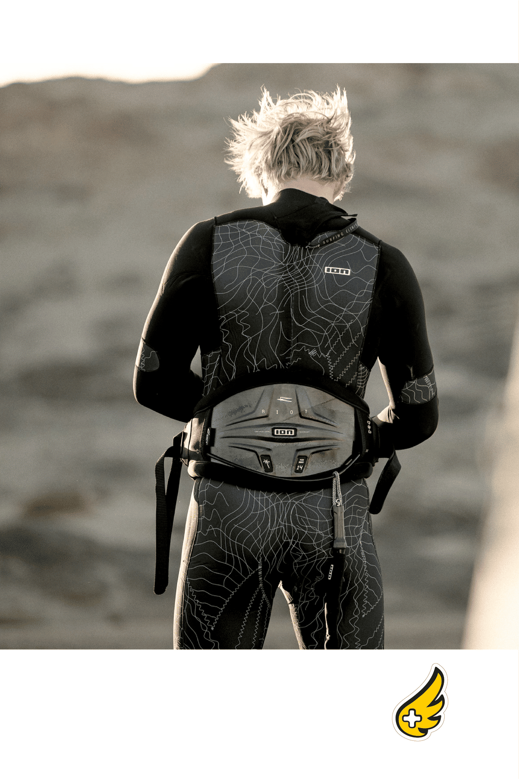 Trapézio ION Waist Kite Riot Curv 2025