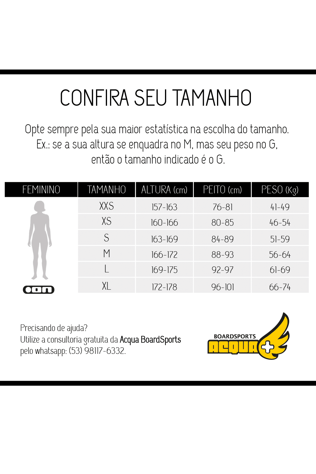 Long John ION AMAZE CORE 3/2 Feminino