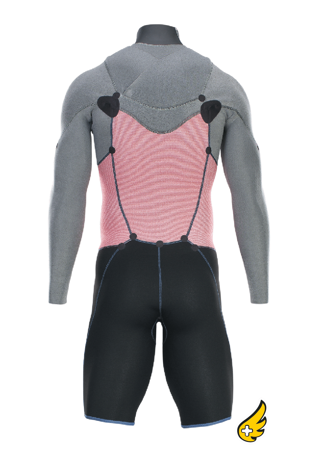 SHORT JOHN ION ELEMENT 2.2 2022 FRONT ZIP