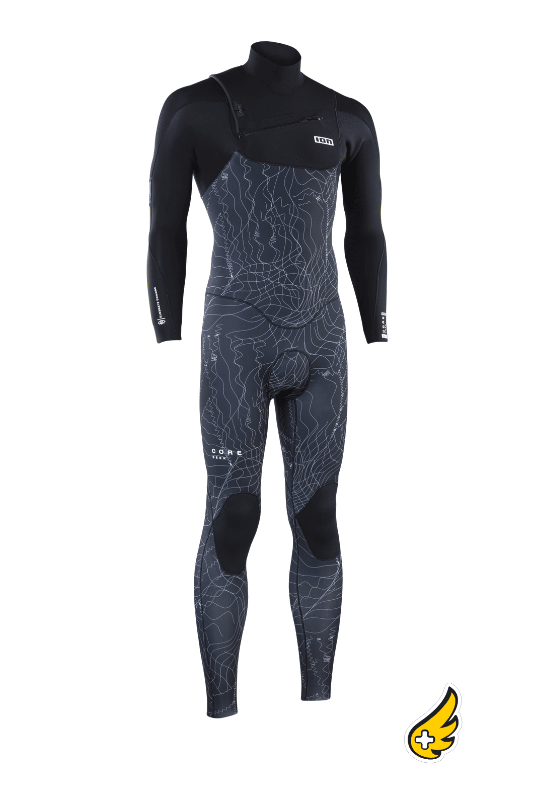LONG JOHN ION SEEK CORE  3.2 Front Zip