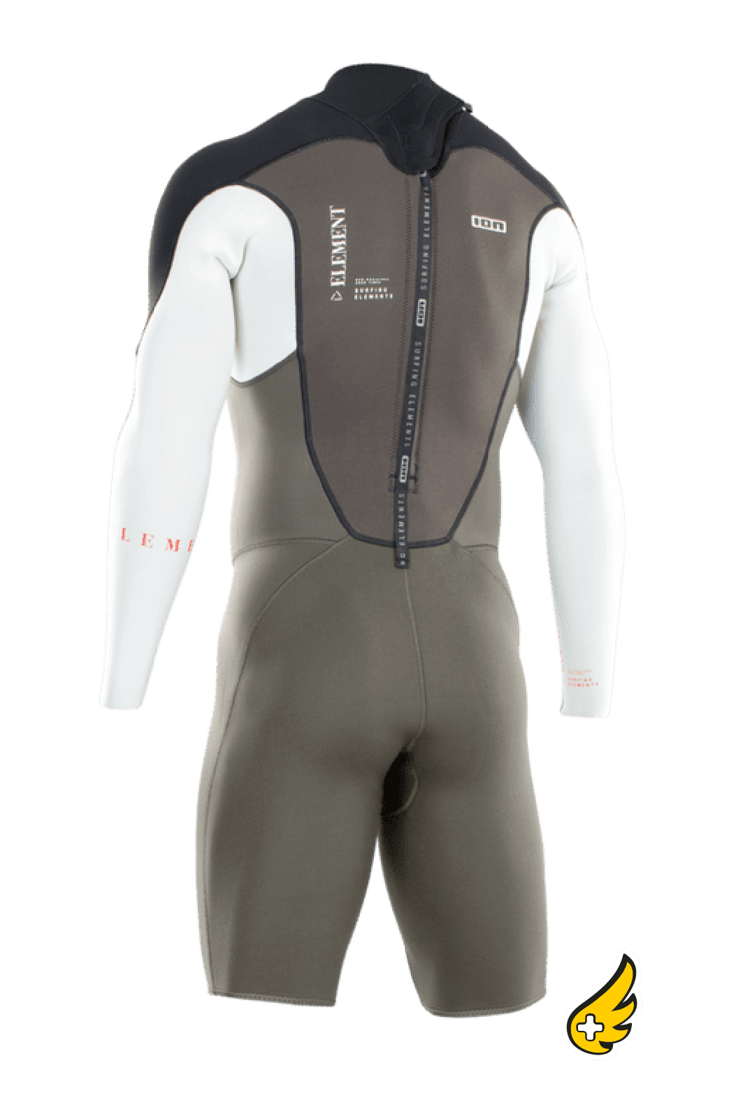 SHORT JOHN ION ELEMENT 2/2 BACK ZIP