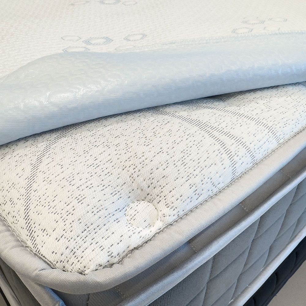 Protetor Impermeável com Toque Gelado e Refrescante 138x188x36cm - Block Sense Ice Protetor Impermeável com Toque Gelado e Refrescante 138x188x36cm - Block Sense Ice