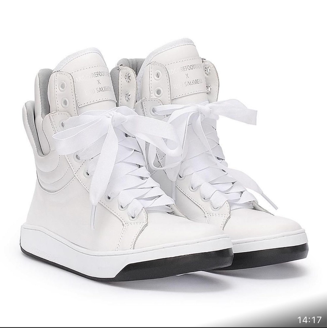 Tênis HardcoreFootwear White Leather 3767F Diferenciada Tênis HardcoreFootwear White Leather 3767F Diferenciada