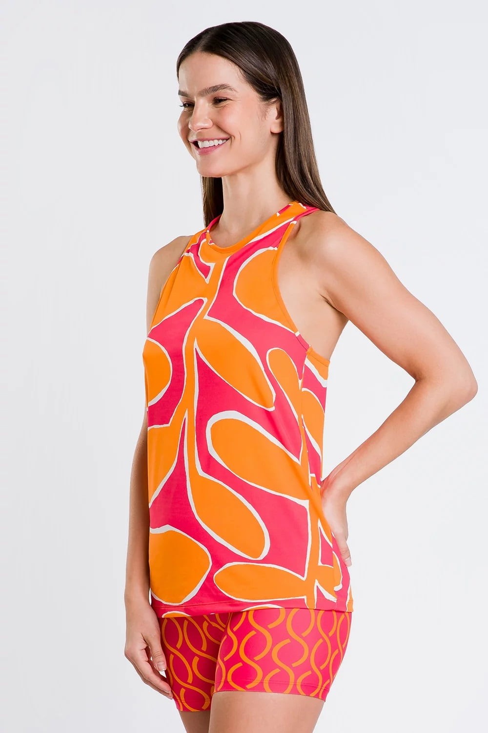 Camiseta Lewiston Estampada Orenji CCM 10040033