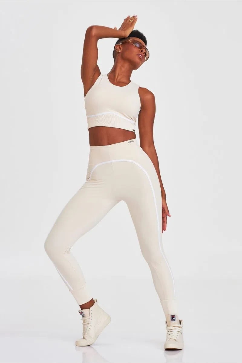 Legging Nakay Bicolor Caju Brasil 012.062