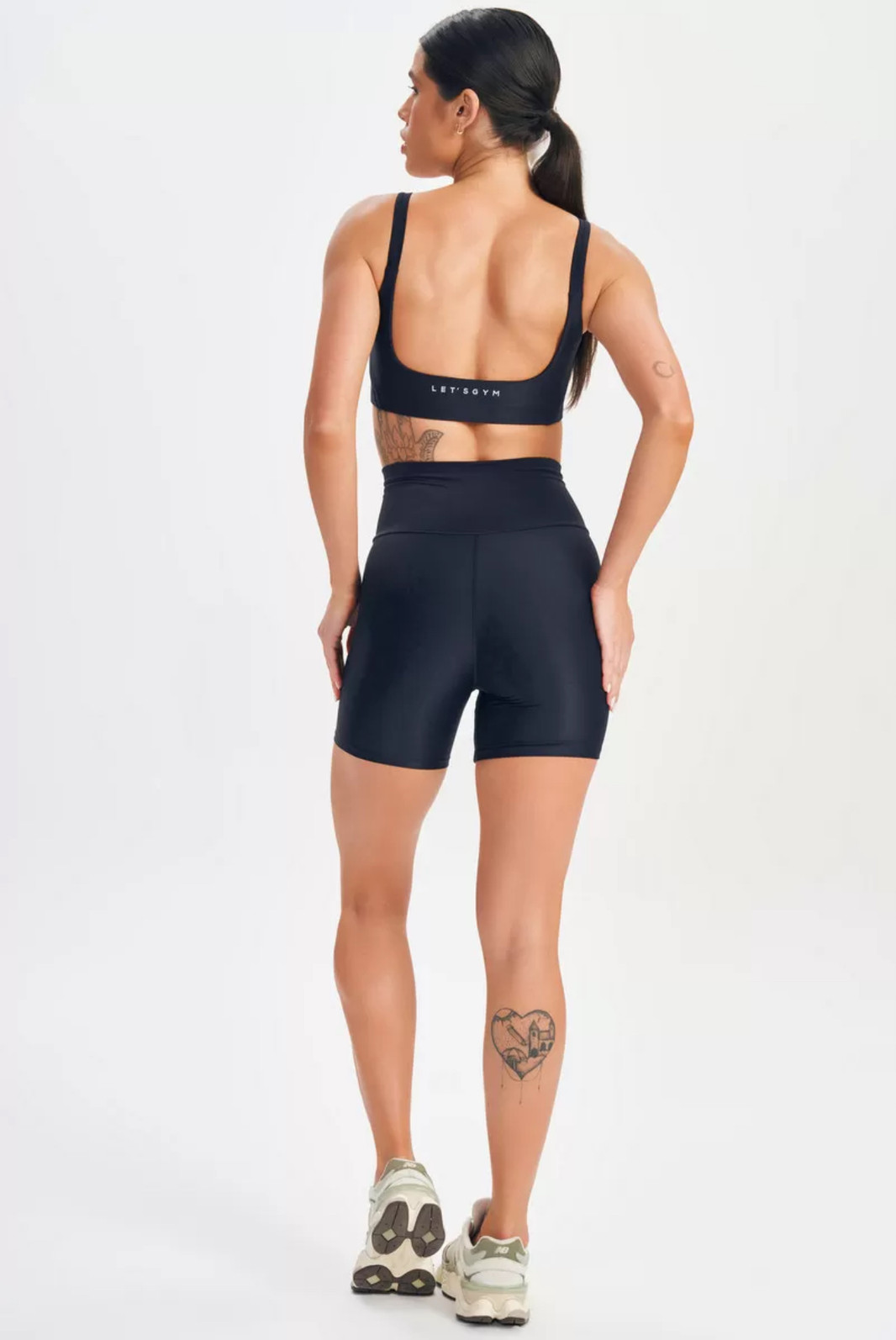 Short Minimal Bold Preto - Lets Gym