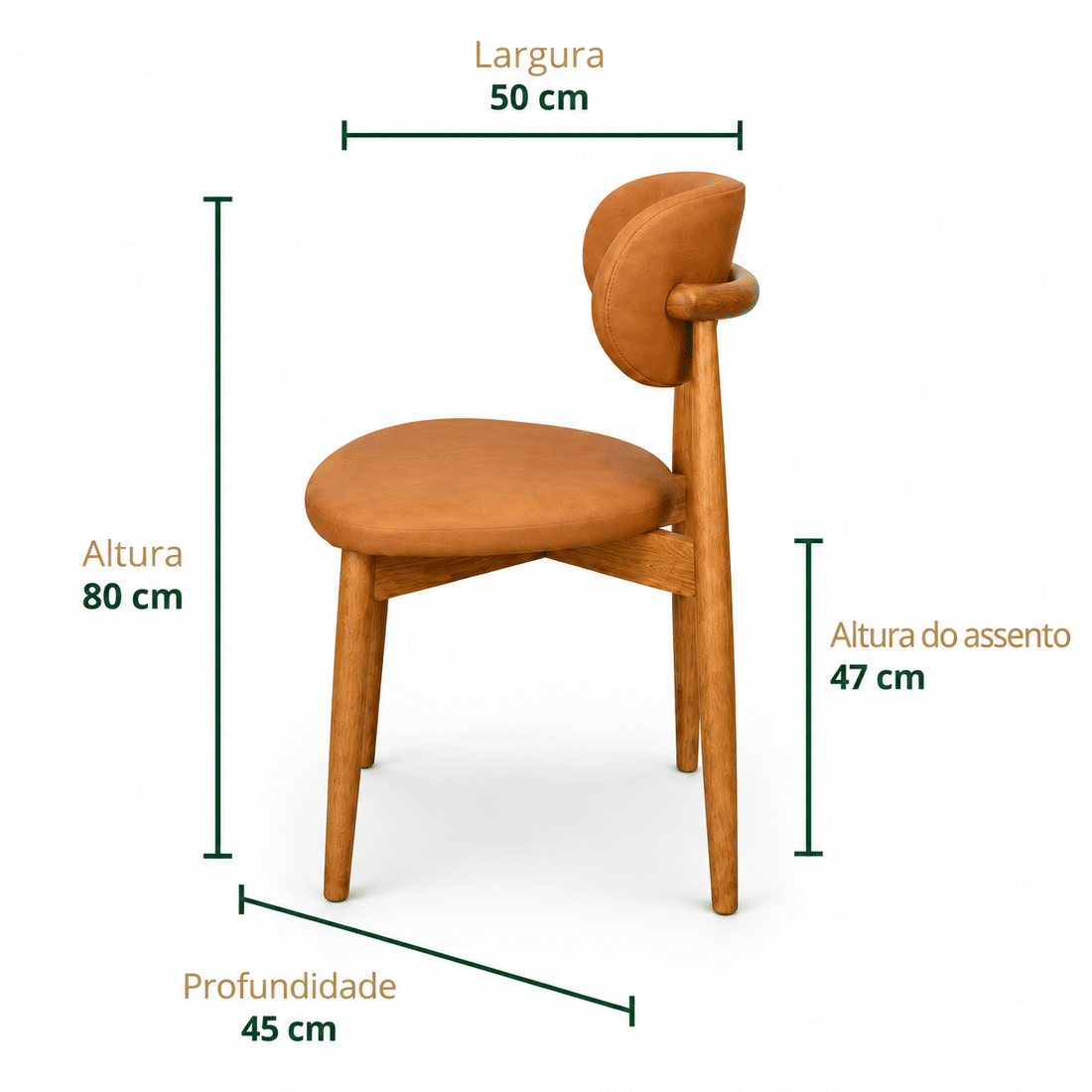 Conjunto De Jantar Redonda Domo 120cm Com 4 Cadeiras Porto Caramelo Conjunto De Jantar Redonda Domo 120cm Com 4 Cadeiras Porto Caramelo