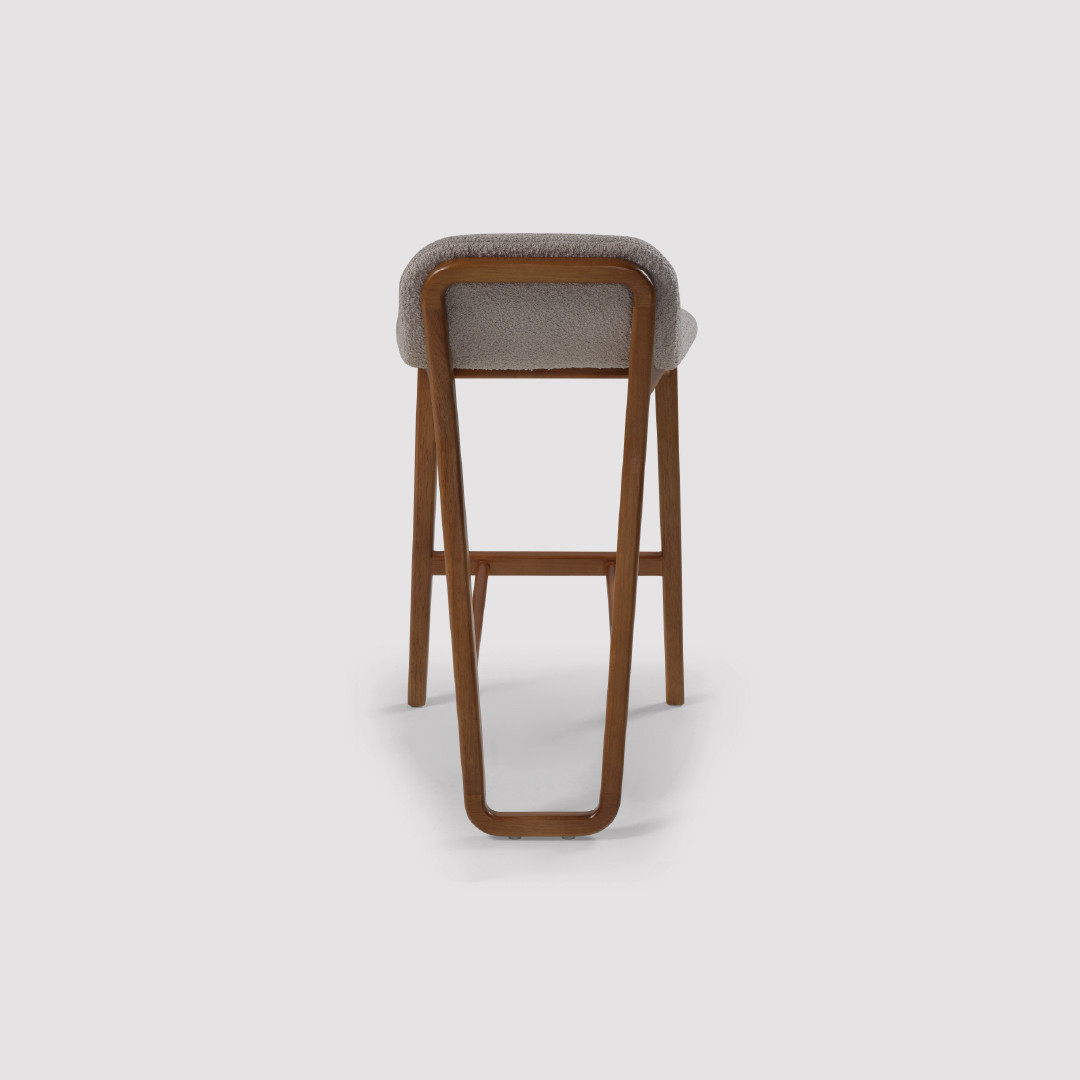 Banqueta de Madeira Maciça Pilar Design Banqueta de Madeira Maciça Pilar Design