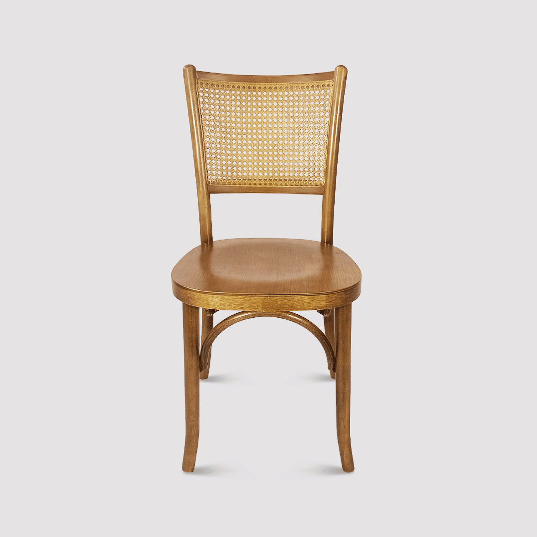 Cadeira Luxemburgo em Madeira Maciça com Tela Natural e Design Sustentável Cadeira Luxemburgo em Madeira Maciça com Tela Natural e Design Sustentável