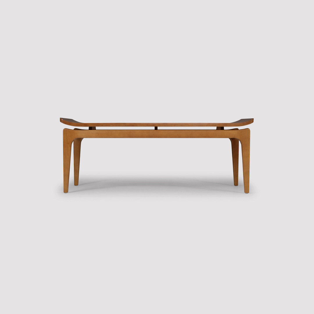 Banco 2 Lugares Brioni em Madeira Maciça para Sala de Jantar Banco 2 Lugares Brioni em Madeira Maciça para Sala de Jantar